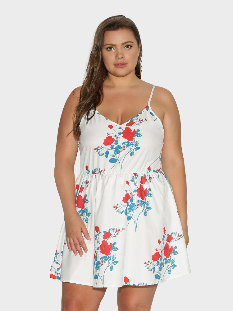 Floral Print Cami Dress