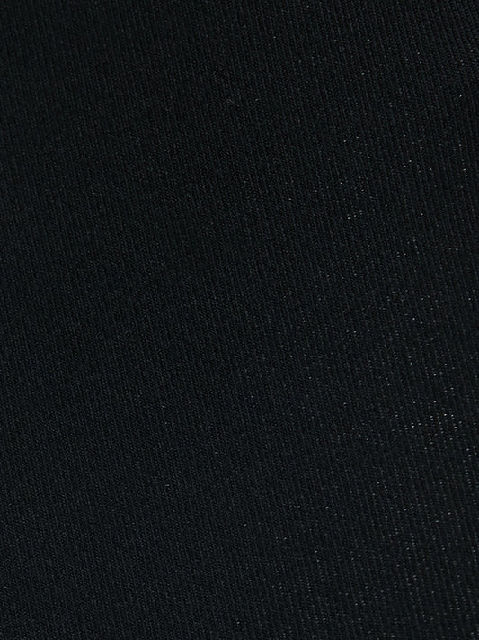 Black Scoop Neck Tank Top