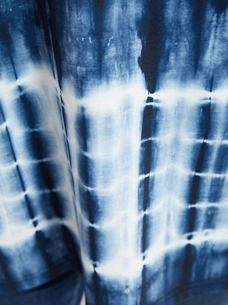 Tie Dye Pocket V Neck Tank Top