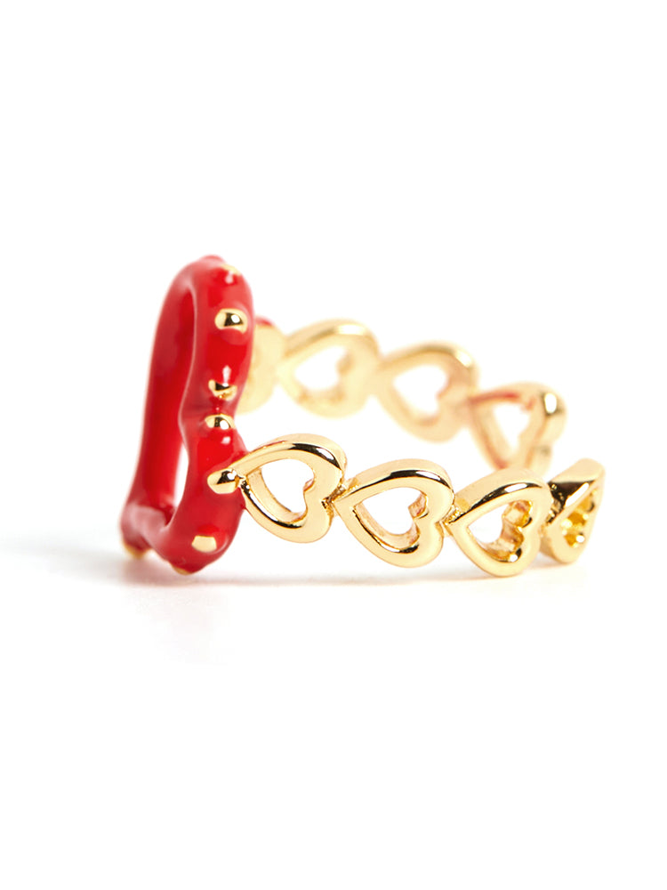 Heart Cuff Ring