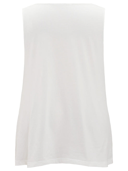 Letter Print Graphic Tank Top