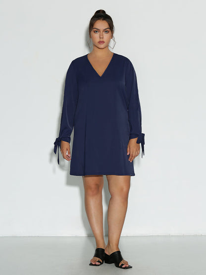 Knotted Cut Out Dress