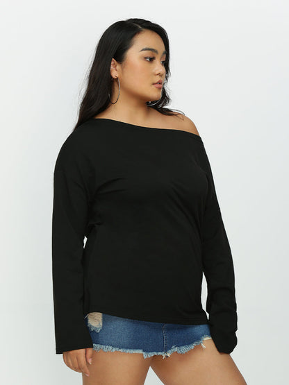 Off One Shoulder T-Shirt