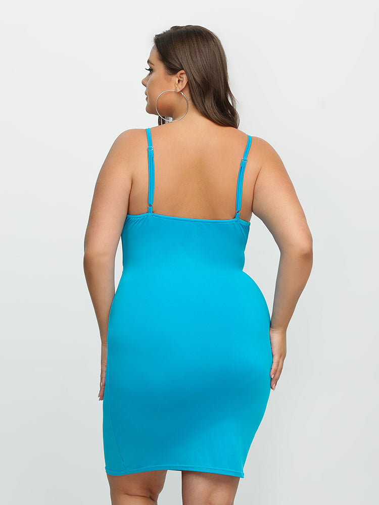 Cut Out Bodycon Midi Dress