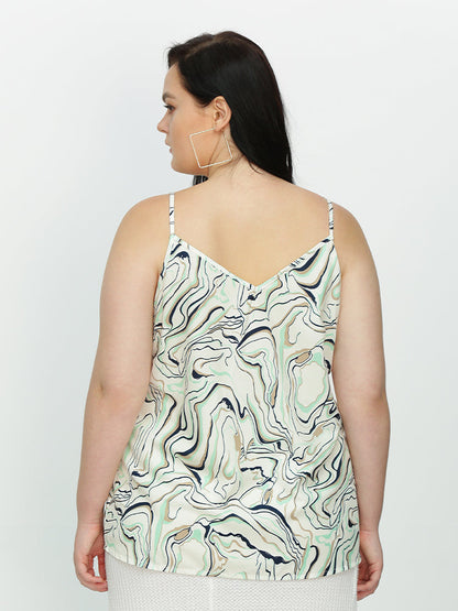 Twisted Painting Cami Top