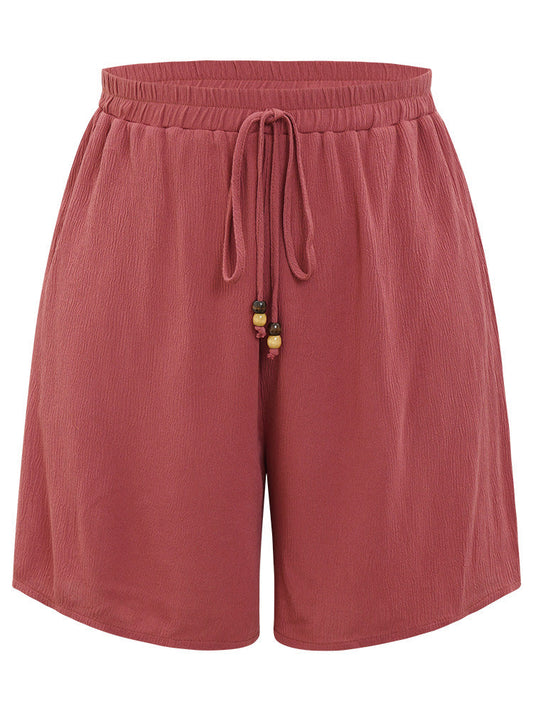 Plain Ties Pocket Beaded Detail Shorts