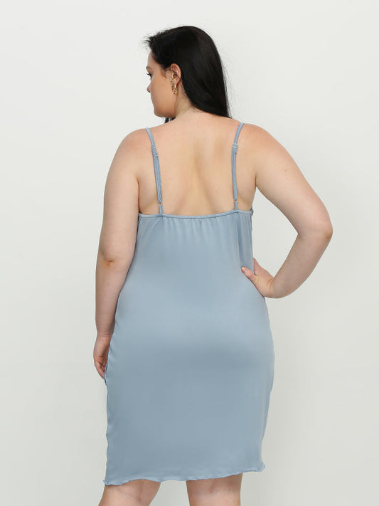 Backless Frill Cami Dress