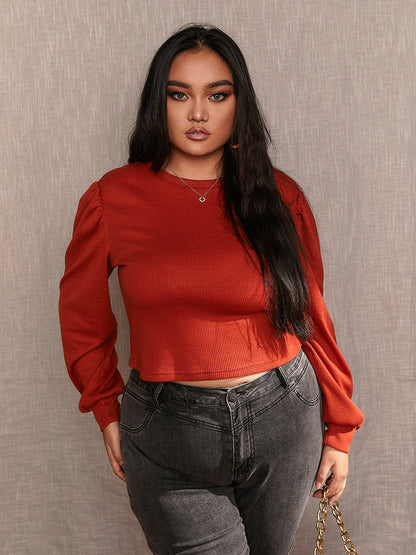 Round Neck Long Sleeve T-Shirt