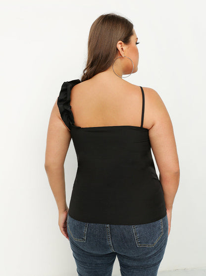 Frill Trim Tank Top