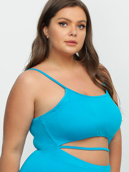 Cut Out Bodycon Midi Dress