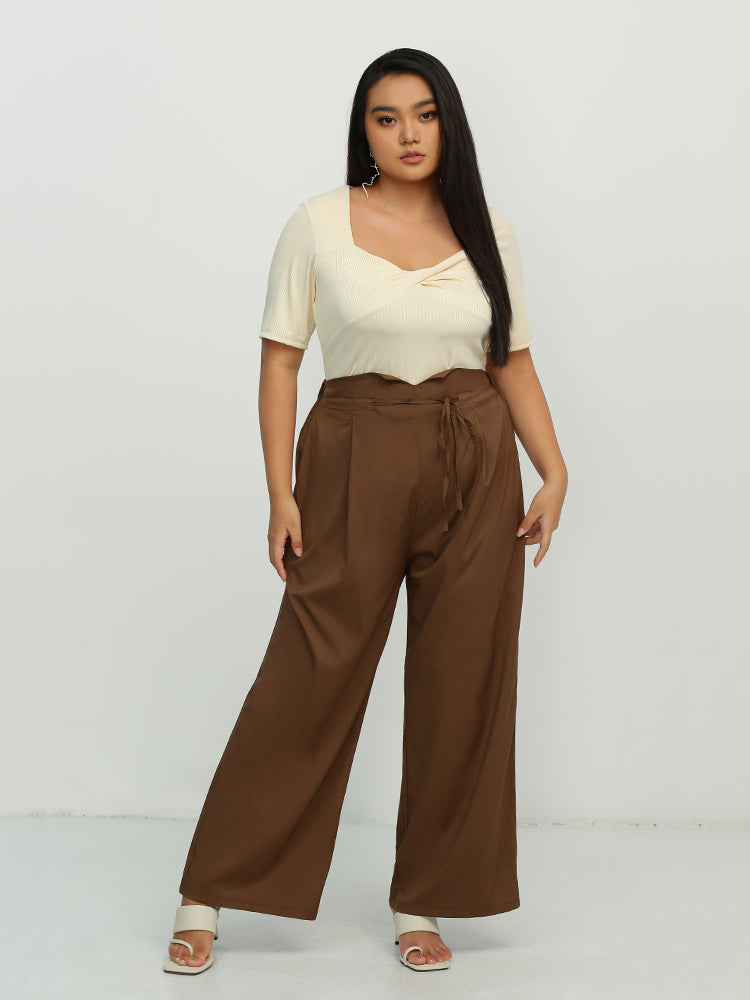 Twist Front Short Sleeve T-Shirt