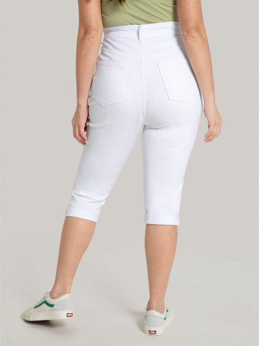 Skinny Very Stretchy High Rise White Wash Jeans