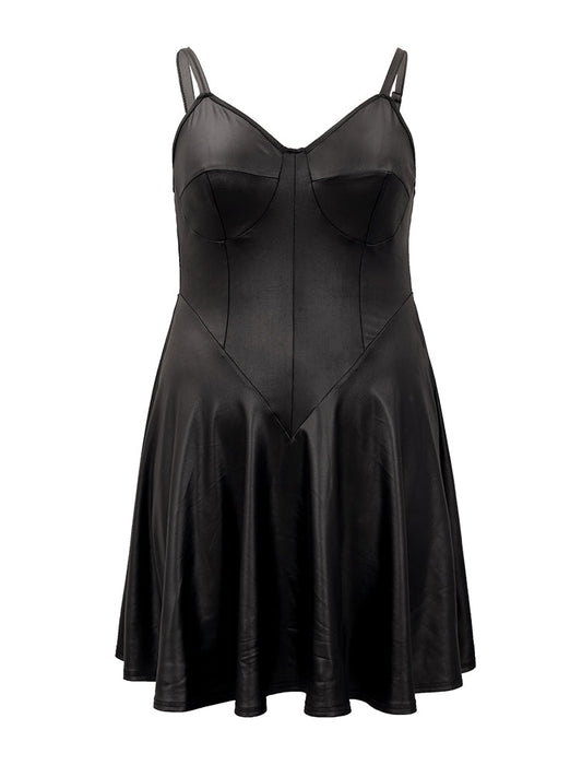 Plain Bodycon A Line Sleep Cami Dress