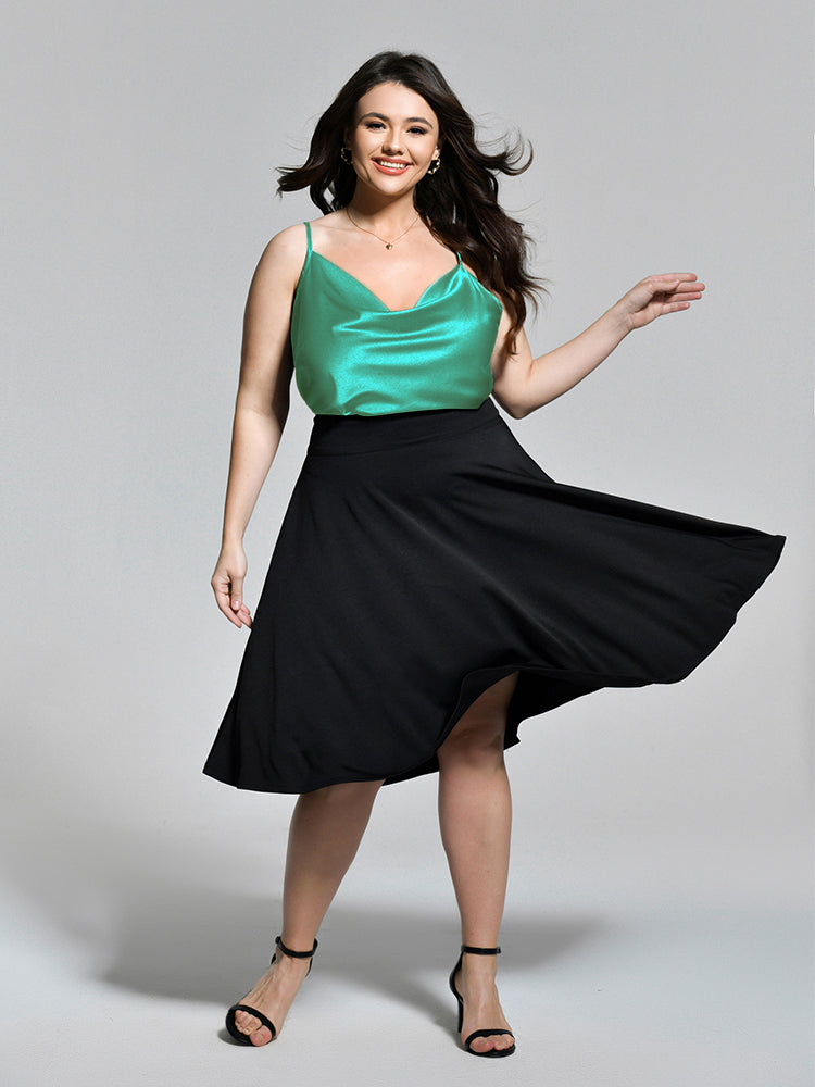 Chiffon Backless Cami Tank Top