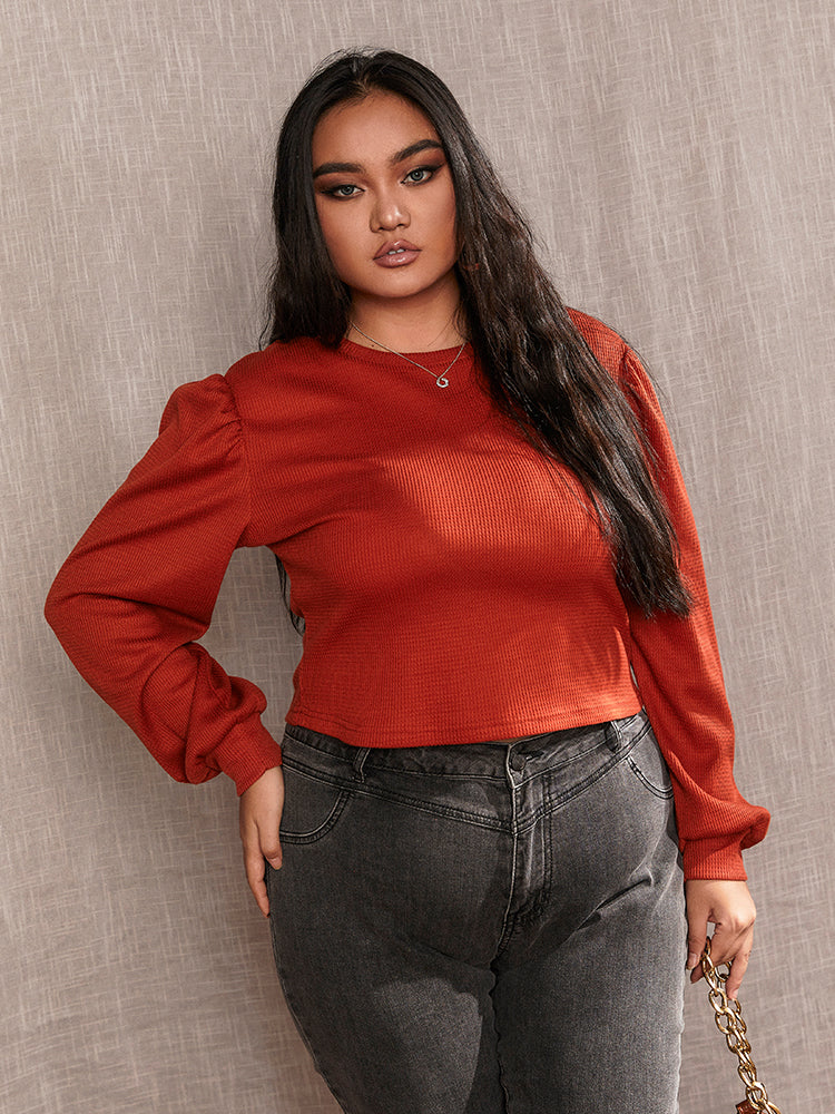 Round Neck Long Sleeve T-Shirt