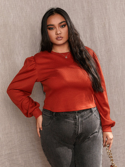 Round Neck Long Sleeve T-Shirt