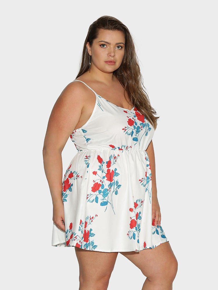 Floral Print Cami Dress