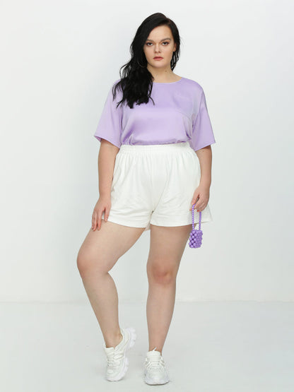 Short Sleeve Pocket Blouse