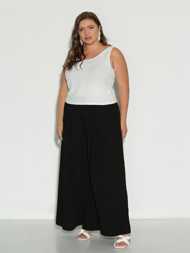 Backless Sleeveless Top