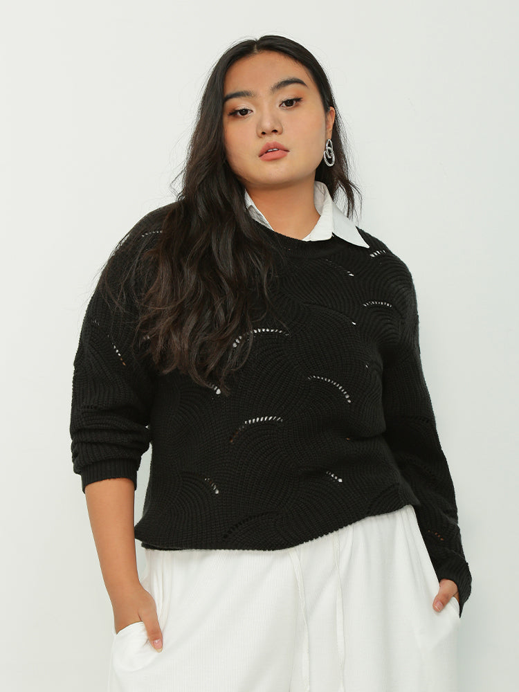 Hollow Out Casual Sweater