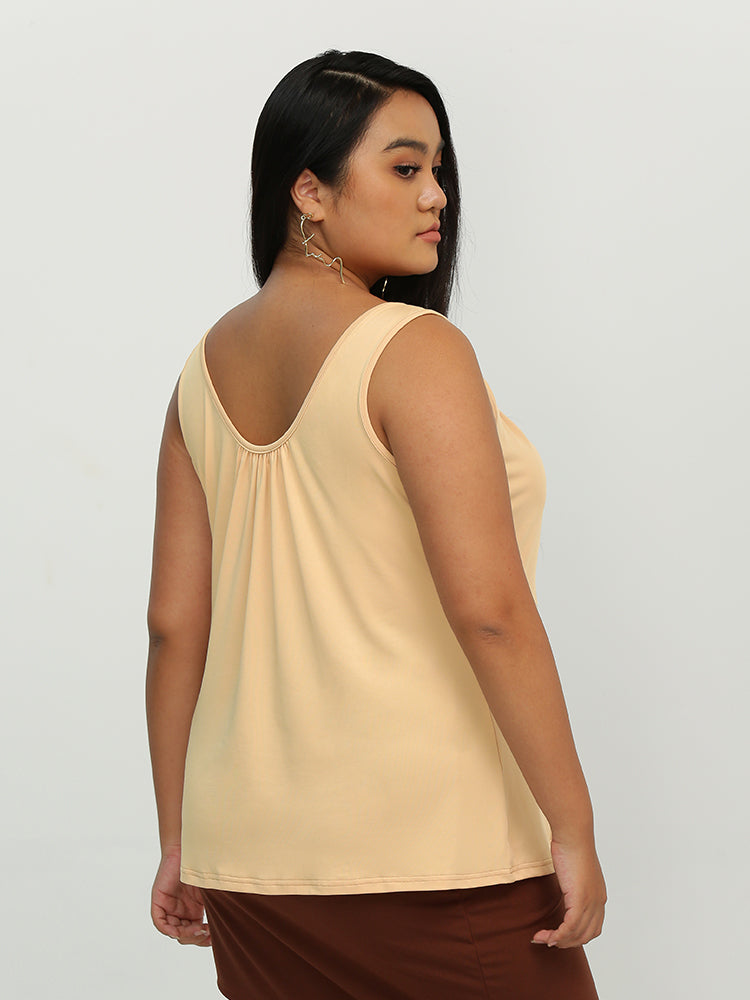 Keyhole Backless Crop Top