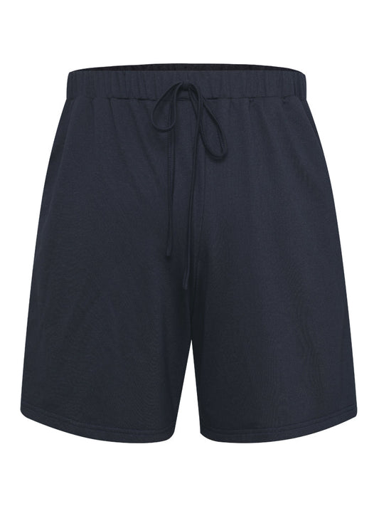 Plain Seam Detail Pocket Knotted Shorts
