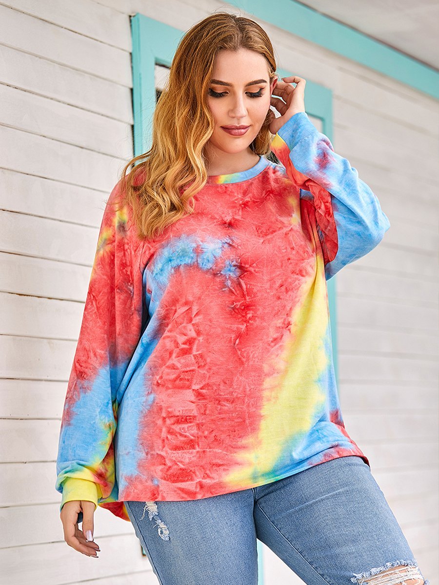 Tie Dye Round Neck T-shirt