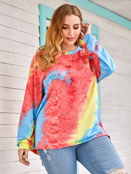 Tie Dye Round Neck T-shirt