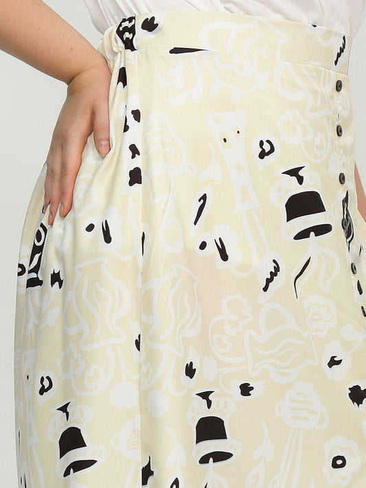 Sketech Split Hem Skirt