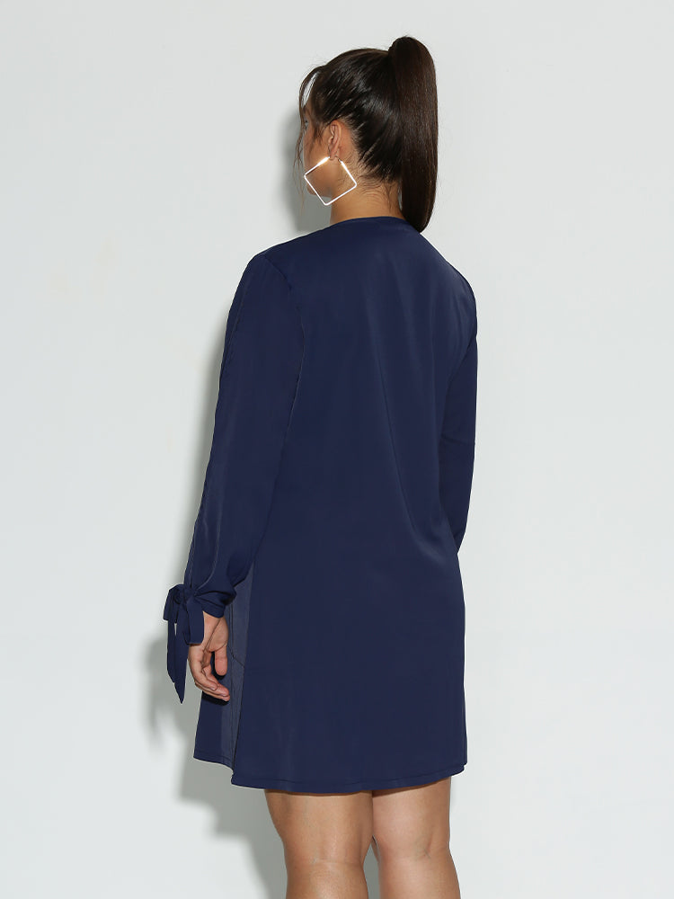 Knotted Cut Out Dress