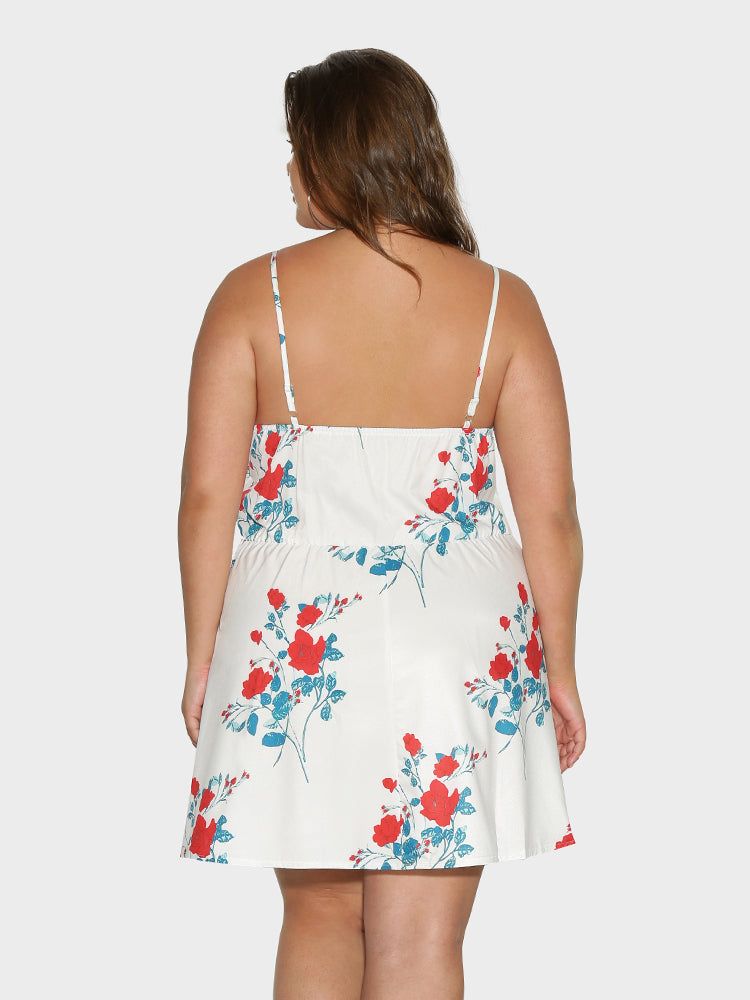 Floral Print Cami Dress