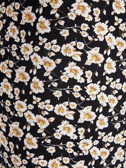 Floral Tie Back Lace Bodycon Sleep Dress