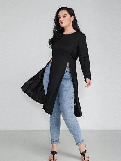 Split Tiered Regular T-shirt