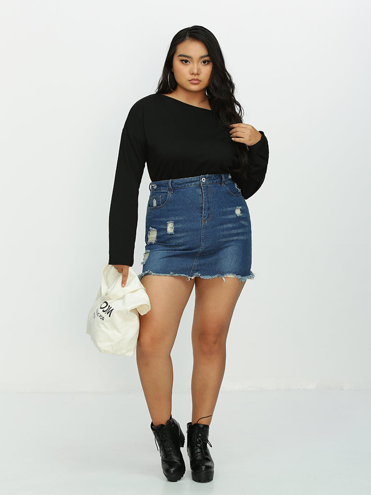 Off One Shoulder T-Shirt