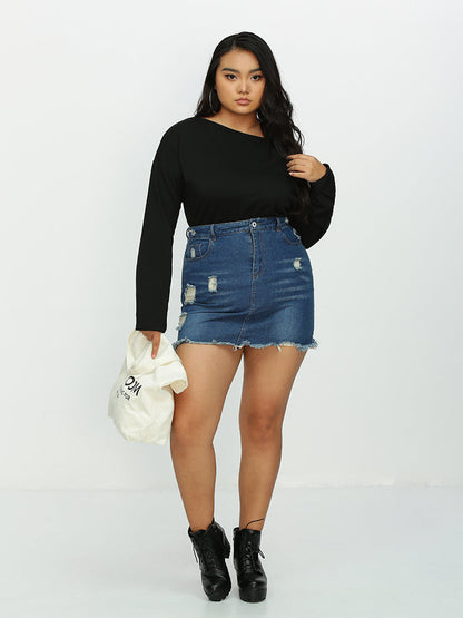 Off One Shoulder T-Shirt