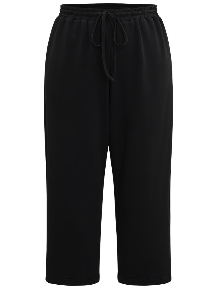 Supersoft Essentials Solid Drawstring Woven Pants