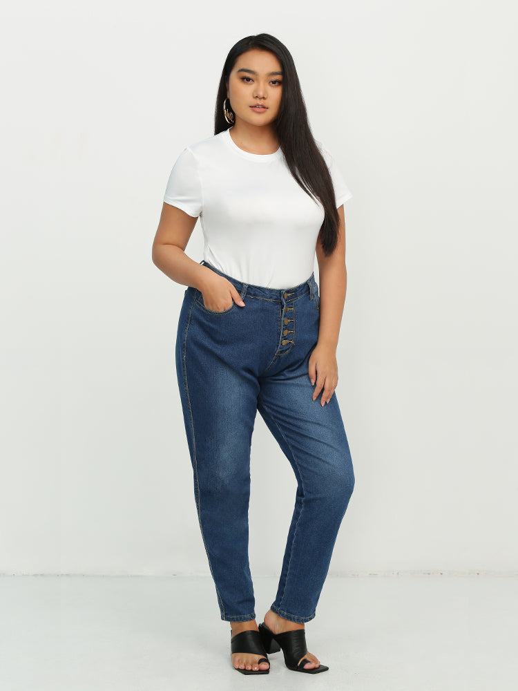 Round Neck Short Sleeve T-Shirt