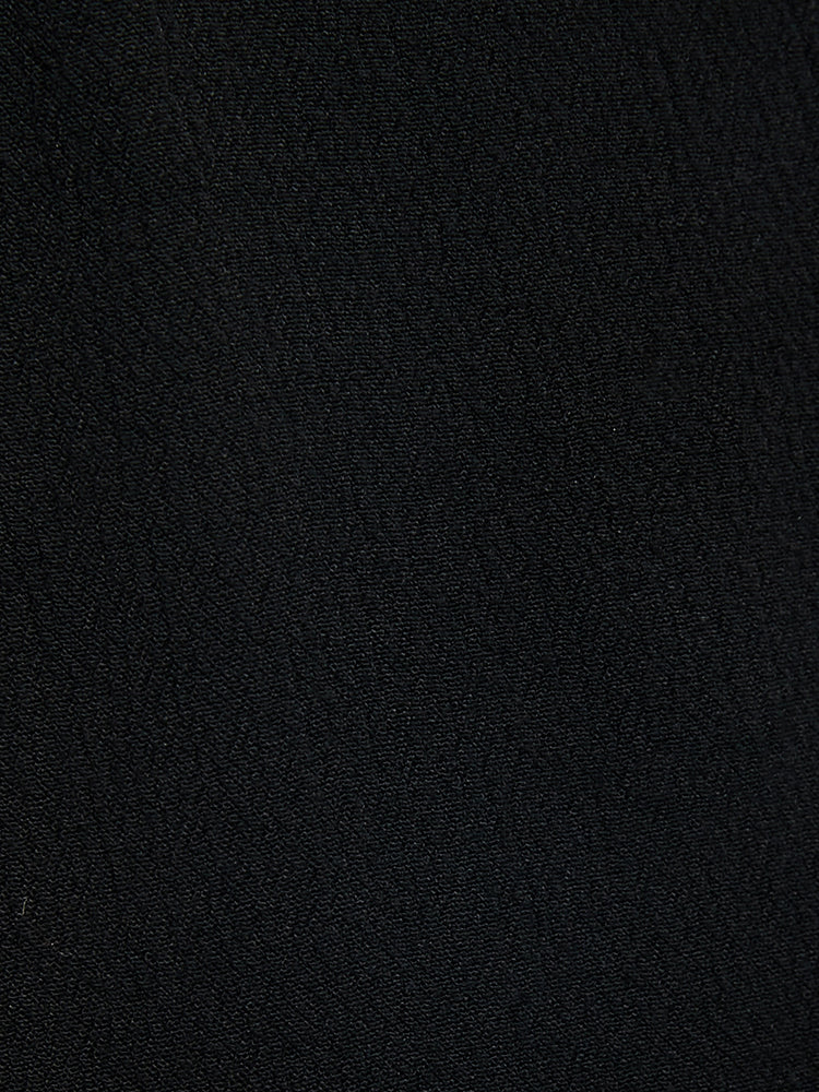 Black Crochet Lace Belted Pocket Shorts