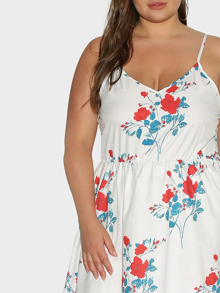 Floral Print Cami Dress