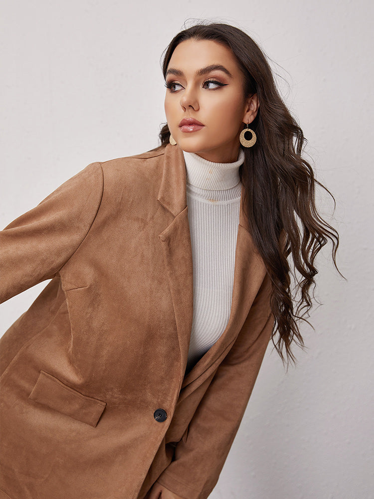 Button Pocket Regular Blazer