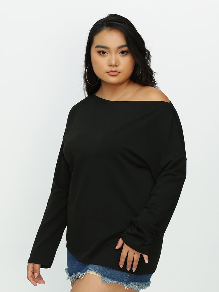Off One Shoulder T-Shirt