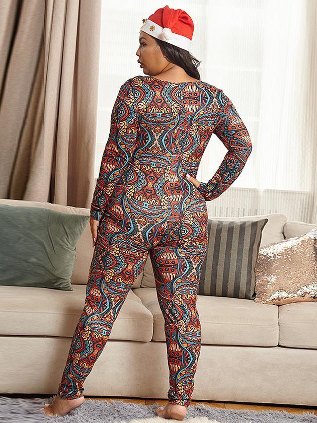 Ethnic Printed Slim Fit Jumpsuit