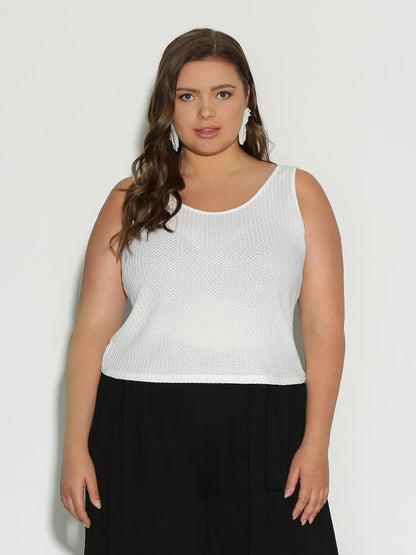 Backless Sleeveless Top