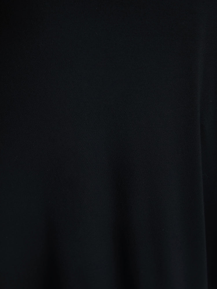 Black Crisscross Front Cami Dress