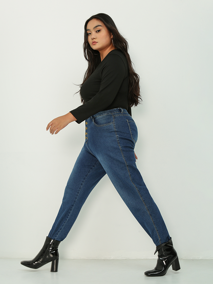 Square Neck Basic T-shirt