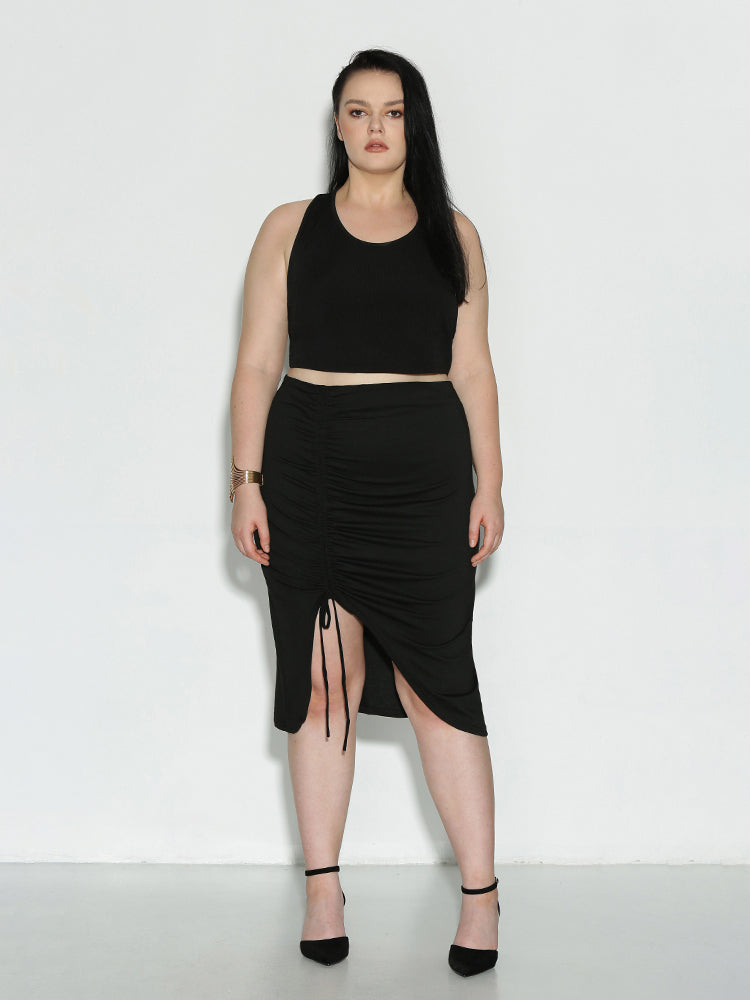 Backless Bowknot Crop Top