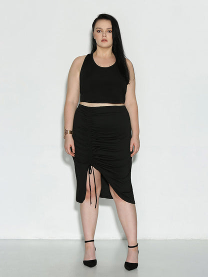 Backless Bowknot Crop Top