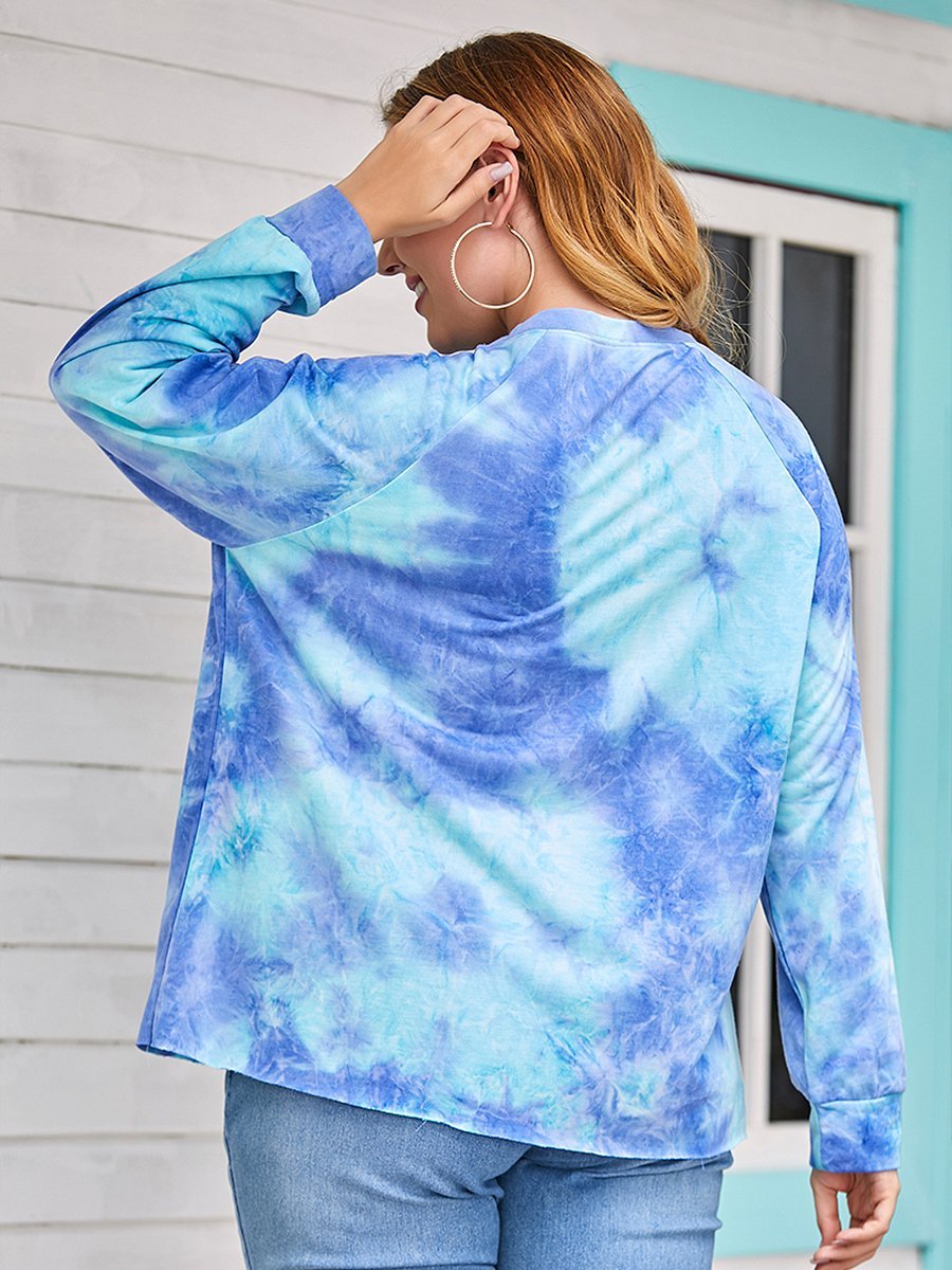 Tie Dye Round Neck T-shirt