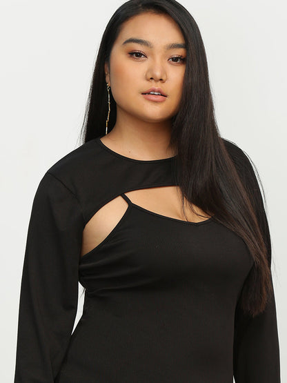 Long Sleeve 2pcs Dress