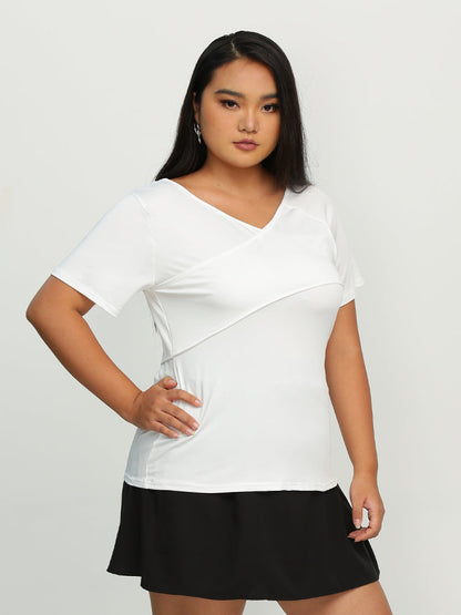 Double Layer Short Sleeve T-Shirt